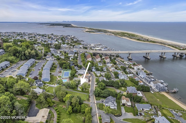 75 Portland Rd, Highlands, NJ 07732 - view of property location with a nearby body of water, a notable bridge, and nearby suburban area