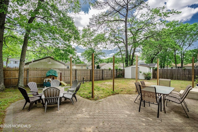 629 Alpine St, Forked River, NJ 08731 - view of patio with outdoor dining space