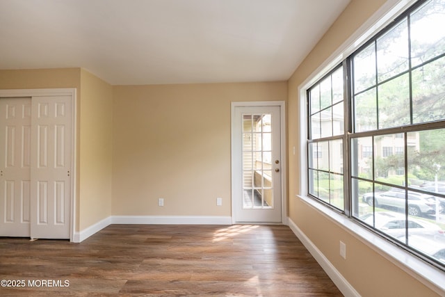 2708 Ridgefield Ct Unit 2708, Helmetta, NJ 08828 - spare room with wood finished floors and baseboards