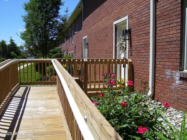 364 Westwood Ave Unit 12, Long Branch, NJ 07740 - view of wooden terrace