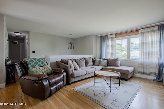20 Koosman Dr, Leonardo, NJ 07737 - living room with light wood-type flooring and baseboards
