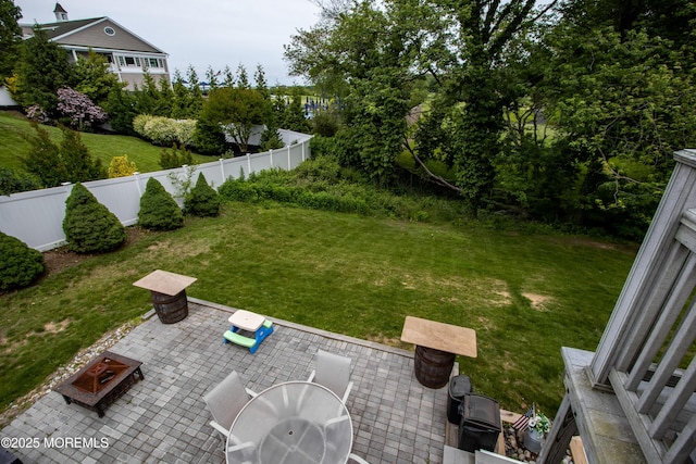 20 Koosman Dr, Leonardo, NJ 07737 - view of yard featuring a patio