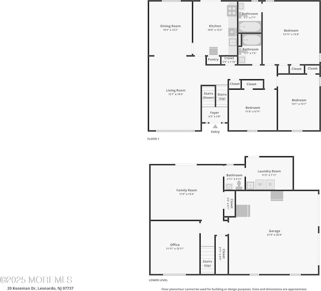 20 Koosman Dr, Leonardo, NJ 07737 - home floor plan