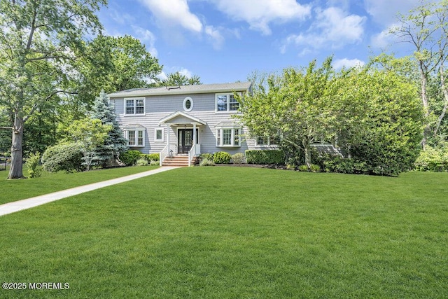 71 Maple Ave, Little Silver, NJ 07739 - colonial inspired home featuring a front lawn
