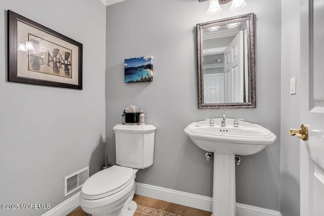 71 Maple Ave, Little Silver, NJ 07739 - bathroom featuring baseboards and toilet
