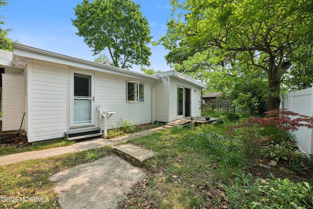 228 Albert Pl, Elberon, NJ 07740 - back of property featuring entry steps