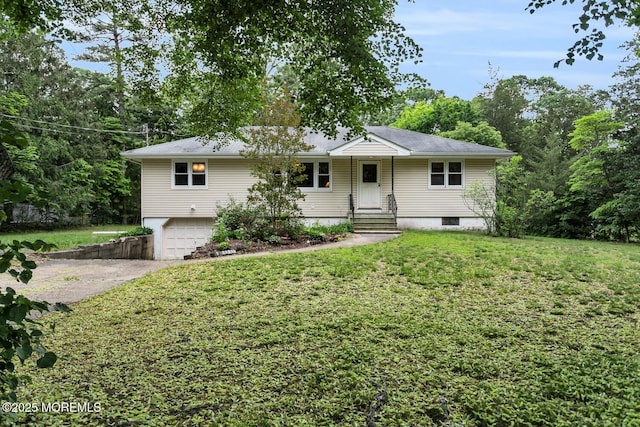 9 Riccis Dr, Jackson, NJ 08527 - single story home featuring an attached garage, a front lawn, and driveway