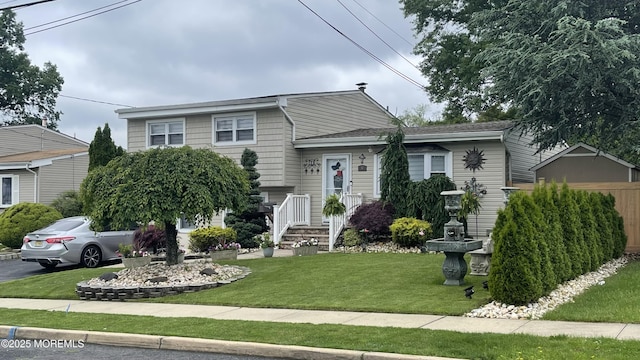 9 Twain Ave, Old Bridge, NJ 08857 - split level home featuring a front yard