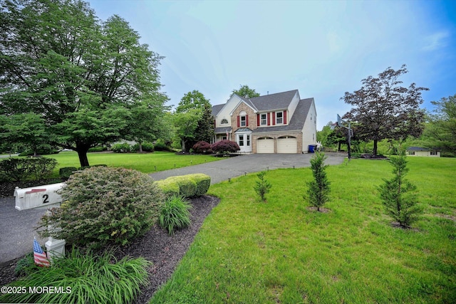 2 Hampton Hollow Dr, Perrineville, NJ 08535 - view of front of property with an attached garage, driveway, and a front yard