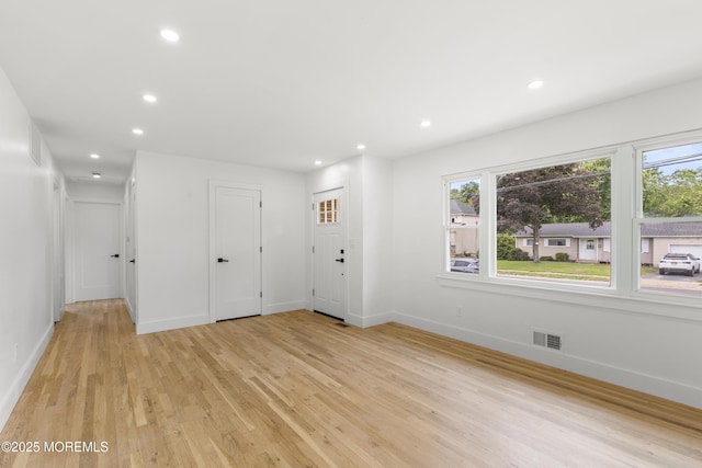 23 Drexel Dr, Jackson, NJ 08527 - foyer entrance featuring healthy amount of natural light, recessed lighting, light wood-style flooring, and baseboards