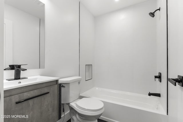 23 Drexel Dr, Jackson, NJ 08527 - bathroom featuring toilet, vanity, and shower / washtub combination