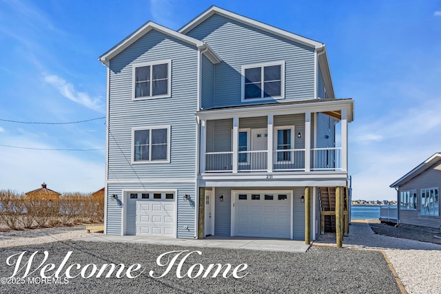 231 Cedar Island Dr, Brick, NJ 08723 - view of front of house featuring an attached garage
