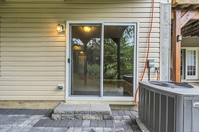 52 Pate Dr, Middletown, NJ 07748 - property entrance with cooling unit