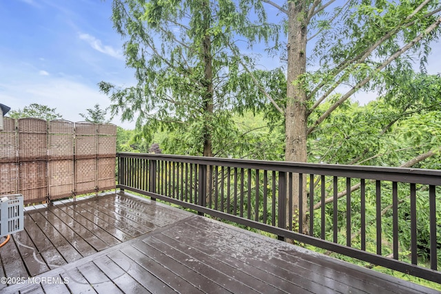 52 Pate Dr, Middletown, NJ 07748 - view of wooden terrace