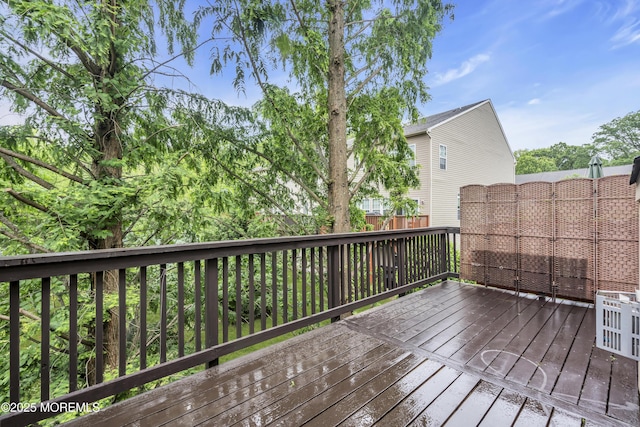 52 Pate Dr, Middletown, NJ 07748 - view of wooden terrace