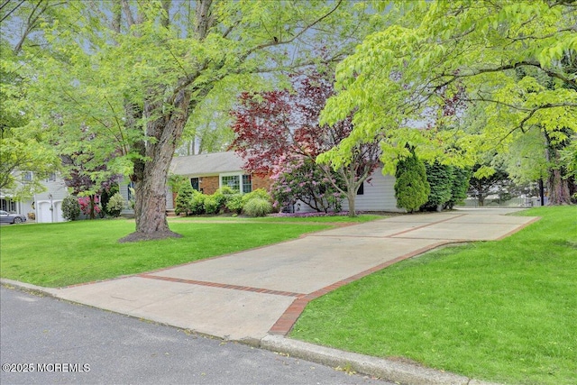 635 Susan Ln, Brielle, NJ 08730 - obstructed view of property featuring a front lawn