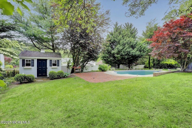 635 Susan Ln, Brielle, NJ 08730 - view of yard featuring an outdoor structure and a patio area