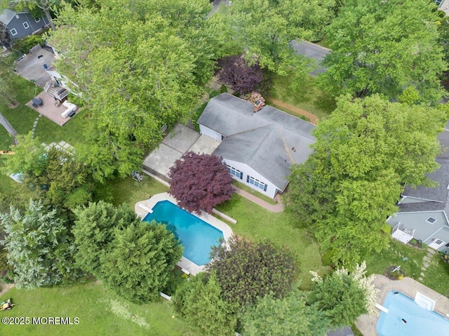 635 Susan Ln, Brielle, NJ 08730 - drone / aerial view of a pool area
