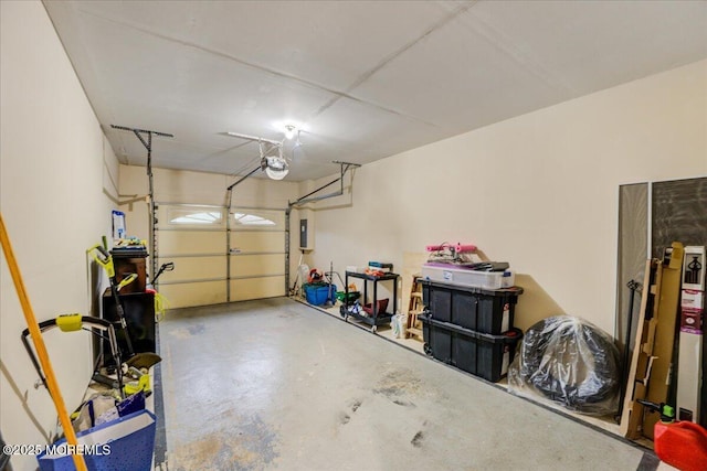 2B Greenwood Ln Unit 62, Whiting, NJ 08759 - garage with electric panel and a garage door opener