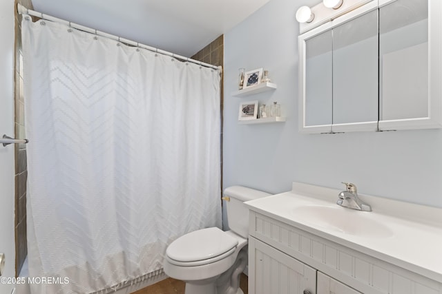 11 Bryant Dr, Jackson, NJ 08527 - bathroom featuring vanity and shower / bath combination with curtain