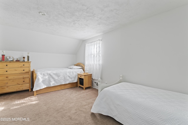 11 Bryant Dr, Jackson, NJ 08527 - carpeted bedroom with vaulted ceiling and a textured ceiling
