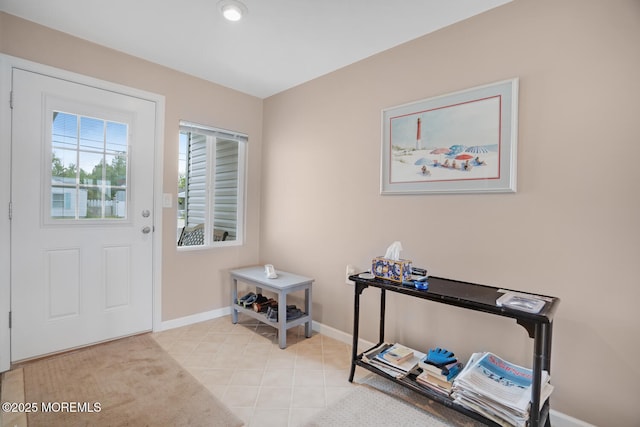 13 Lake Superior Dr, Little Egg Harbor, NJ 08087 - foyer with baseboards and light tile patterned floors