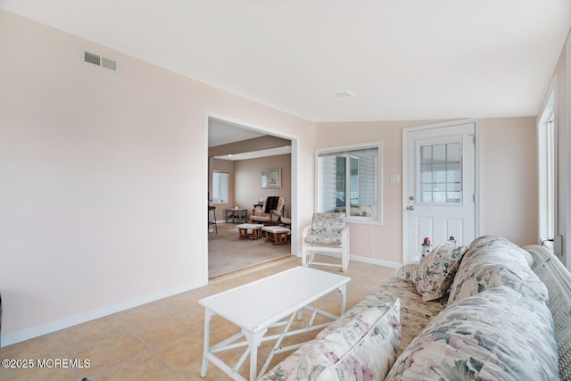 13 Lake Superior Dr, Little Egg Harbor, NJ 08087 - living area featuring baseboards and light tile patterned flooring