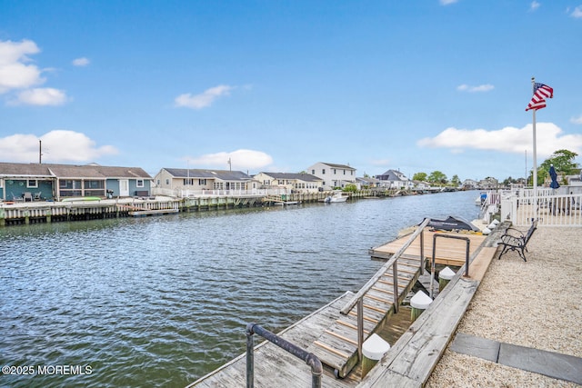 13 Lake Superior Dr, Little Egg Harbor, NJ 08087 - dock featuring a residential view and a water view
