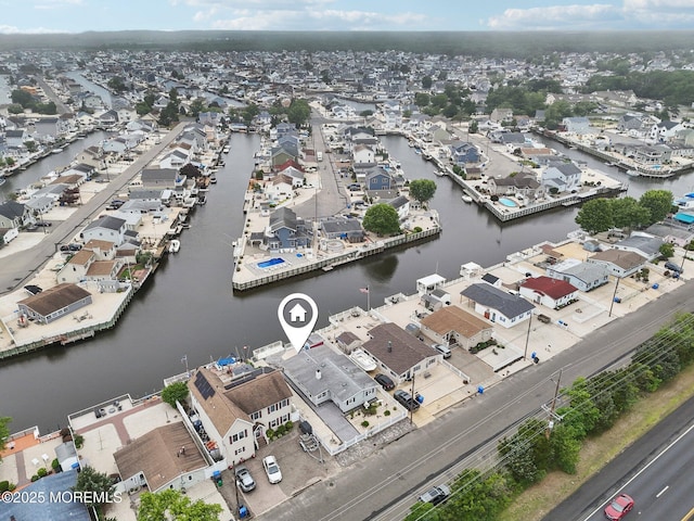 927 Beach Haven W Blvd, Manahawkin, NJ 08050 - aerial view of residential area with a large body of water
