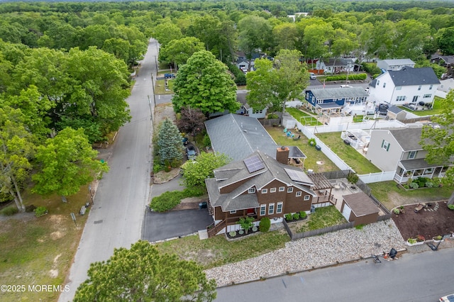 540 Vaughn Ave, Forked River, NJ 08731 - aerial perspective of suburban area featuring a heavily wooded area