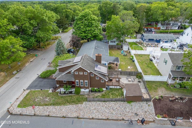 540 Vaughn Ave, Forked River, NJ 08731 - aerial view of a heavily wooded area