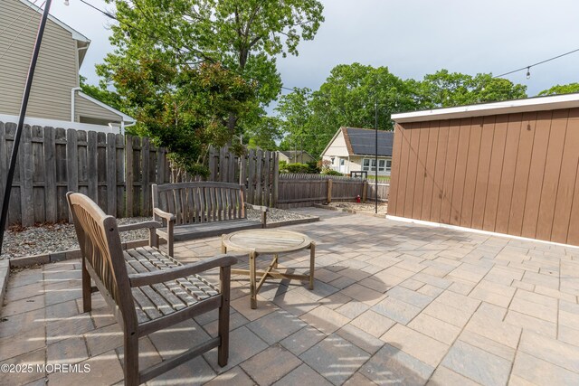 540 Vaughn Ave, Forked River, NJ 08731 - fenced backyard with a patio