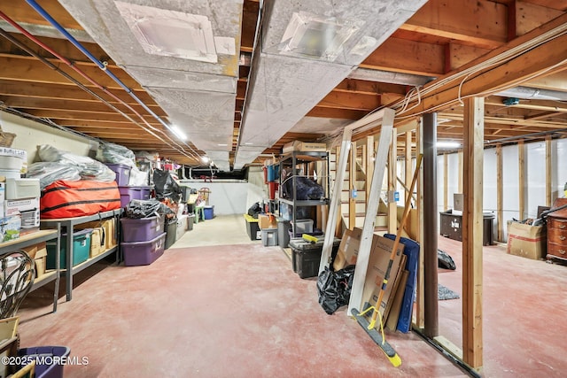 41 Revere Pl, Freehold, NJ 07728 - view of unfinished below grade area