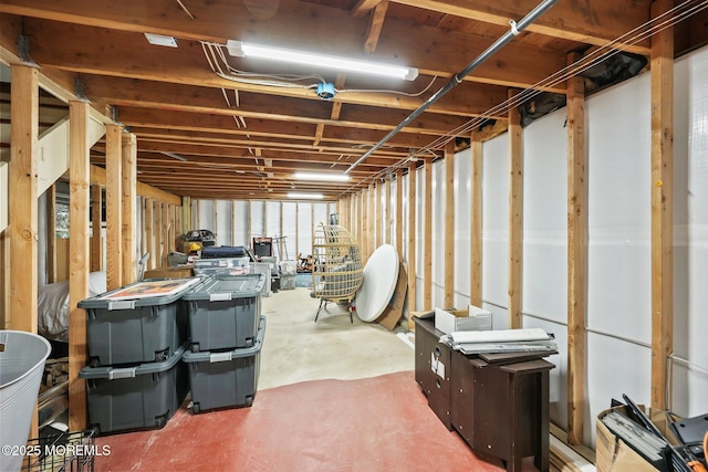 41 Revere Pl, Freehold, NJ 07728 - view of unfinished below grade area