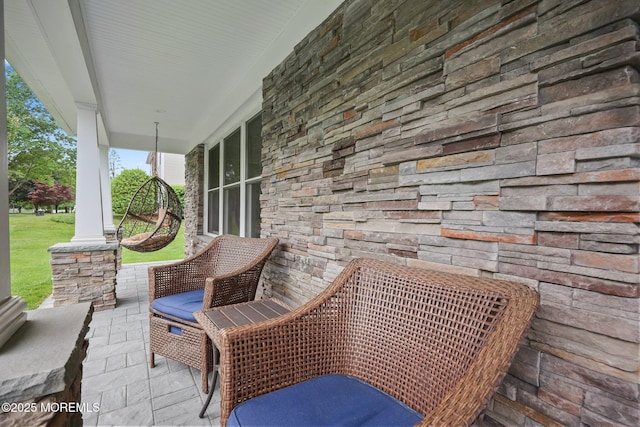41 Revere Pl, Freehold, NJ 07728 - view of covered porch