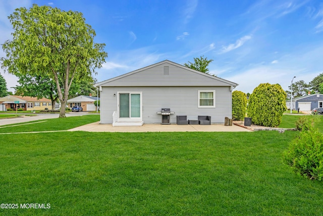 81 Encinitas Dr, Toms River, NJ 08757 - back of house with a patio and a lawn