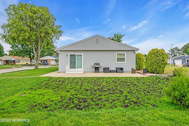 81 Encinitas Dr, Toms River, NJ 08757 - rear view of house with a patio area and a yard