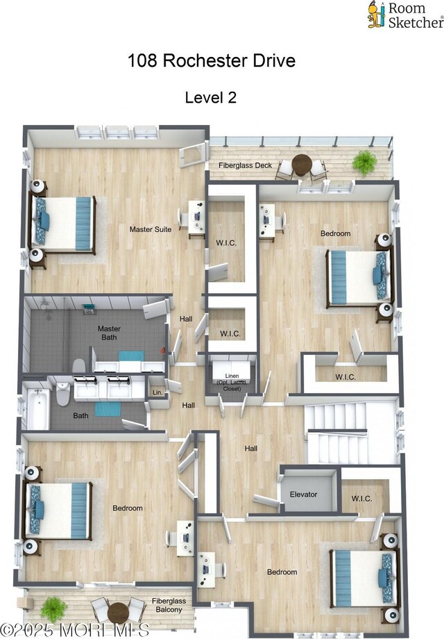 108 Rochester Dr, Brick, NJ 08723 - room layout