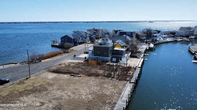 108 Rochester Dr, Brick, NJ 08723 - aerial perspective of suburban area featuring a large body of water