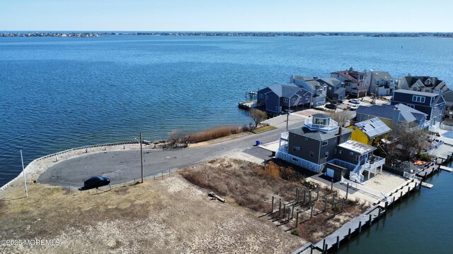 108 Rochester Dr, Brick, NJ 08723 - aerial view of residential area with a large body of water