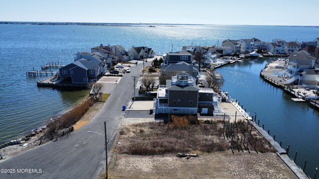 108 Rochester Dr, Brick, NJ 08723 - aerial view of residential area featuring a large body of water