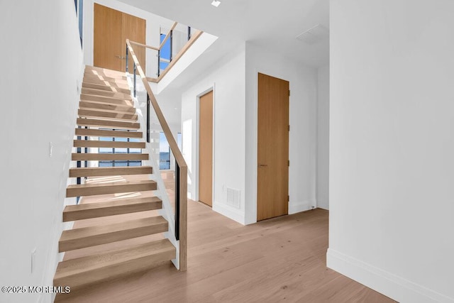 2 Brant Dr Lot 5.01, Atlantic Highlands, NJ 07716 - stairway featuring wood finished floors and baseboards