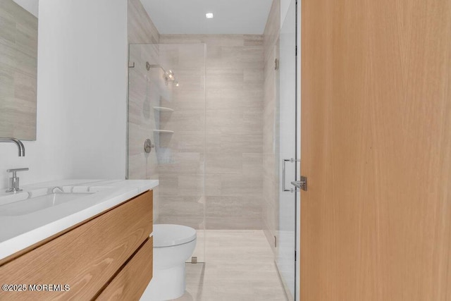 2 Brant Dr Lot 5.01, Atlantic Highlands, NJ 07716 - bathroom with vanity and tiled shower