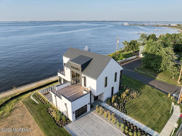 2 Brant Dr Lot 5.01, Atlantic Highlands, NJ 07716 - aerial view of property and surrounding area with a nearby body of water