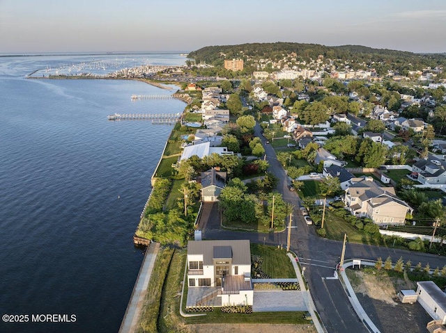 2 Brant Dr Lot 5.01, Atlantic Highlands, NJ 07716 - aerial overview of property's location featuring a large body of water and nearby suburban area