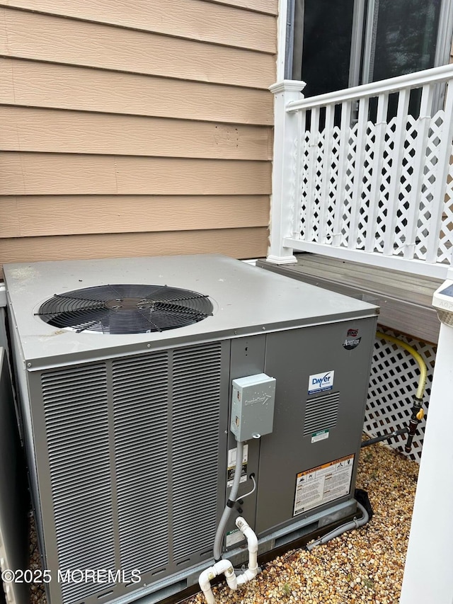 138 Oak Dr, Manchester, NJ 08759 - exterior view of central air condition unit