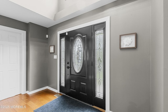 1 Kennedy Ct, Jackson, NJ 08527 - entrance foyer with wood finished floors and baseboards