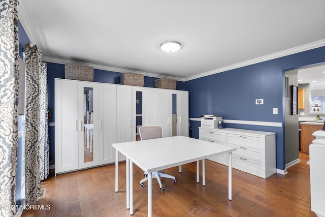 1 Kennedy Ct, Jackson, NJ 08527 - office space featuring ornamental molding and hardwood / wood-style flooring