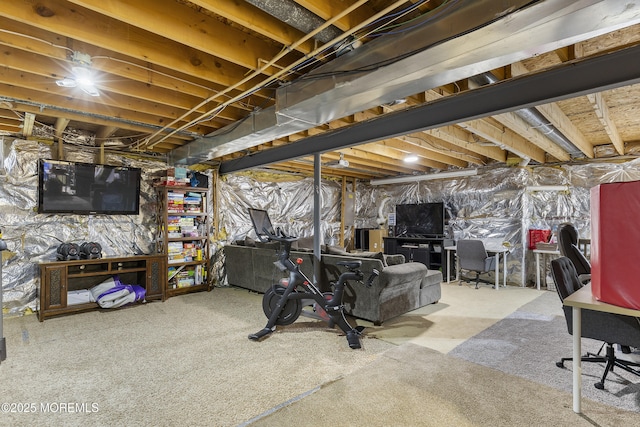 1 Kennedy Ct, Jackson, NJ 08527 - view of unfinished below grade area