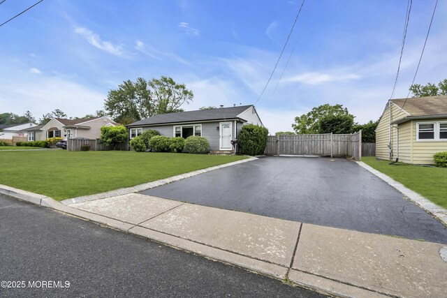 20 Delaware Ave, West Long Branch, NJ 07764 - view of front of house featuring asphalt driveway